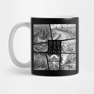 SPANISH CITY - BARCELONA - TRAVEL -3 Mug